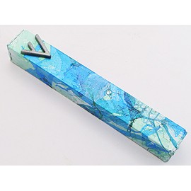 Marbled Mezuzah Case - A015