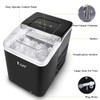 ULIT Portable Ice Maker,Ice Maker Machine for Countertop, Self-Cleaning Function