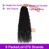 ZRQ Micro Goddess Locs Crochet Braids Hair 24 Inch With