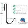 PriZoi Snap-On Wire Shelving Hooks - 4pack of Large 3.5