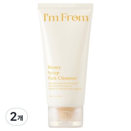 I'm From Honey Syrup Pack Cleanser, 120g, 2 pieces / 아임프롬 허니 시럽 팩 클렌저, 120g, 2개