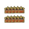 SuperStickers Attendance Award Enamel Badge 10 Pack