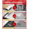 MUXIUNT 3x3 Small Square Shadow Box Picture Frame Display Case