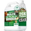 Shabebe Mulch Glue for Landscaping, 1 Gallon Concentrated Mulch Adhesive