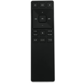 XRS551-D XRS551D Replace Remote Control fit for Vizio Sound Bar Soundbar SB3621N-E8 SB351-D0 SB3531-D0 SB3651E6 SB3651-E6 SB3820-C6 SB3830-D0 SB3831-D0 SB3851D0 SB3851-D0 SB4031-D5 SB4051-D5