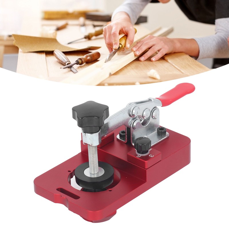 Hinge Hole Opener Aluminum Alloy Hinge Drilling Jig Cabinet Door