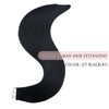 SURNEL Tape-In Real Hair Extensions, 35 cm, 100% Remy Jet