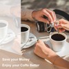 Clinuse Aluminum Foils Lids Seals for Nespresso Vertuo Pods, 100Pcs