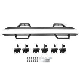 Nerf Bars Compatible With 99-16 For FORD For F-250 / For F-350 SD CREW CAB B LACK Nerf Bars Side STEPS Running Boards RT Side Step Nerf Bars,Running Boards Side Step Nerf Bar