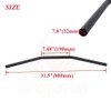 OUMURS 7/8" 22mm Motorcycle Drag Bars Handlebars For Harley Cafe