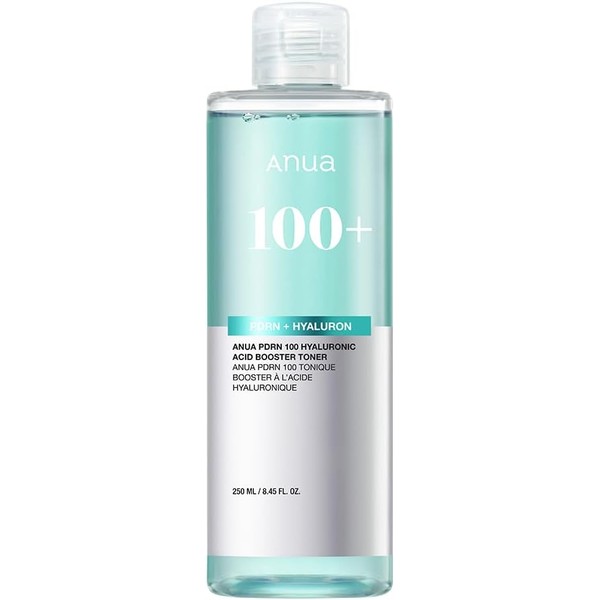 ANUA PDRN100 Hyaluronic Acid Booster Toner 250ml, a toner that