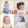 80 Piezas Moños para Niñas | 2 Moños Diferentes |