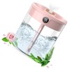 2L Mist Humidifier Pink Mute USB Night Lamp Function Dual