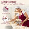 Sourdough Bread Baking Supplies with 2 Banneton Bread Proofing Basket