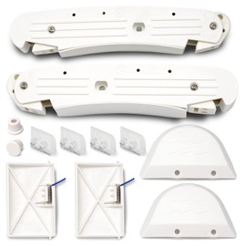 Lisnhlin AXV417WHP Pool Cleaner Pod Swing Kit Compatible with Hayward Pool Cleaner, Pool Cleaner Wing & Pod Shoe Combo Maintenance Kit, AXV604WHP Front & Rear Bezels, AXV434WHP Flap, AXV414P Pod Shoes