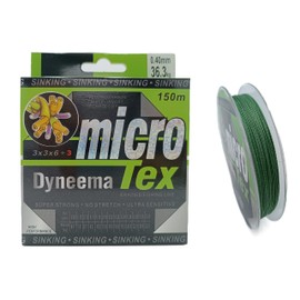 Dyneema Micro Tex Braided 150 m 0.35 mm