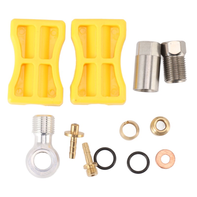Bike Brake Hose Connector Reusable Olive Connecting Insert Hydraulic Connector