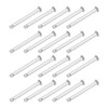 sourcing map Single Hole Clevis Pins - 4mm X 40mm