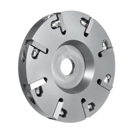 VISLONE 8 Blades Livestock Hoof Trimming Grinding Wheel Sheep Cattles Horses Cow Trimming Plate Wood Carving Disc Aluminum Alloy Electric Angle Grinder Attachments Tool