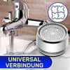 Aerator for taps with connection M24, made of chrome-plated brass,