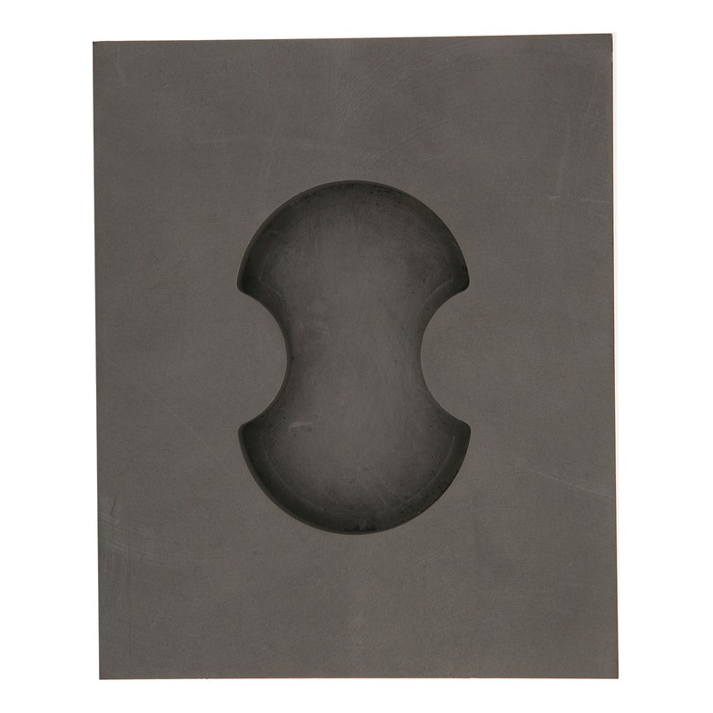 Graphite Mould Good Thermal Conductivity Coin Shape High Density Save