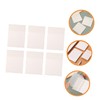 Operitacx 12 Pcs Clear Notes Message Reminder Self Stick Notepad