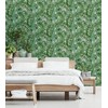 NuWallpaper NU2906 Maui Peel & Stick Wallpaper, Green