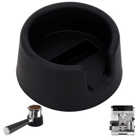 For Ninja Luxe Cafe ES601 Portafilter Holder: Silicone Espresso Tamping Station for ES601 ES701 Ninja Espresso Machine,Fit Ninja Luxe Cafe Pro Espresso Machine Base Pot Accessories(Black)