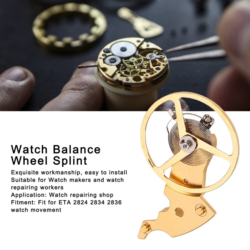 Watch Balance Wheel Splint Replacement Part for ETA 2824 2834