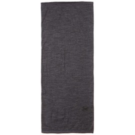 Buff Lightweight Merino Wool Multifunctional Headwear, Neck Cover, Made of Merino Wool Material, Moisture Permeable, Antibacterial, Odor Resistant, Over 10 Usages, 330062: SOLID GREY