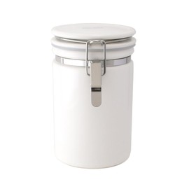 Zero Japan Coffee Canister 200 White 800cc CO-200 WH Storage Container, Made in Japan, Mino Ware