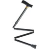 Medline Folding Cane for Men & Women with Comfort Grip