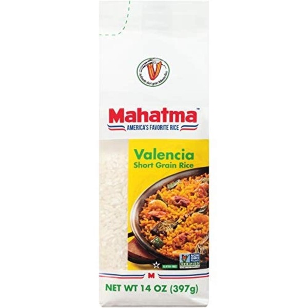 Mahatma Valencia Short Grain White Rice, 14 oz
