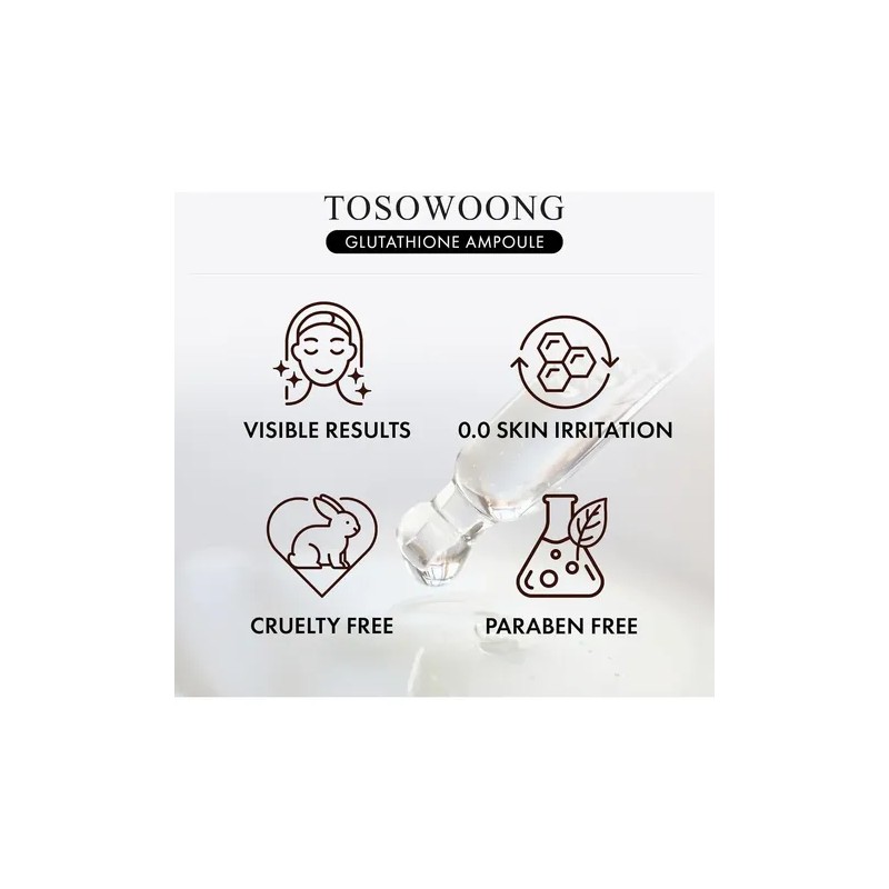Tosowoong Suero De Glutation Con 20,000 Ppm