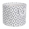 Bone Dry Pet Paw Print Collapsible Pet Storage Container Round