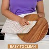 10-inch Acacia Wood Lazy Susan Organizers, ACIAZAAZ Lazy Susan Turntable
