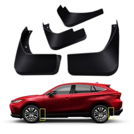 Mud Flaps Kit for 2021 Toyota Venza 2022 Mud Splash Guard Front and Rear 4-PC Set by TOPGRIL,22WS-01