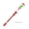 GIDIGI Soil pH Meter Replaceable Probe,Red pH Replacement Electrode with