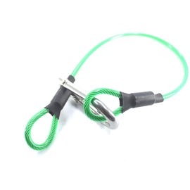 Waist Tape Holder Lanyard for Gaffers Tape Steel Carabiner Clip Hanging Rope for Photography Film Stage Television Production Carrying Tool (Blue)