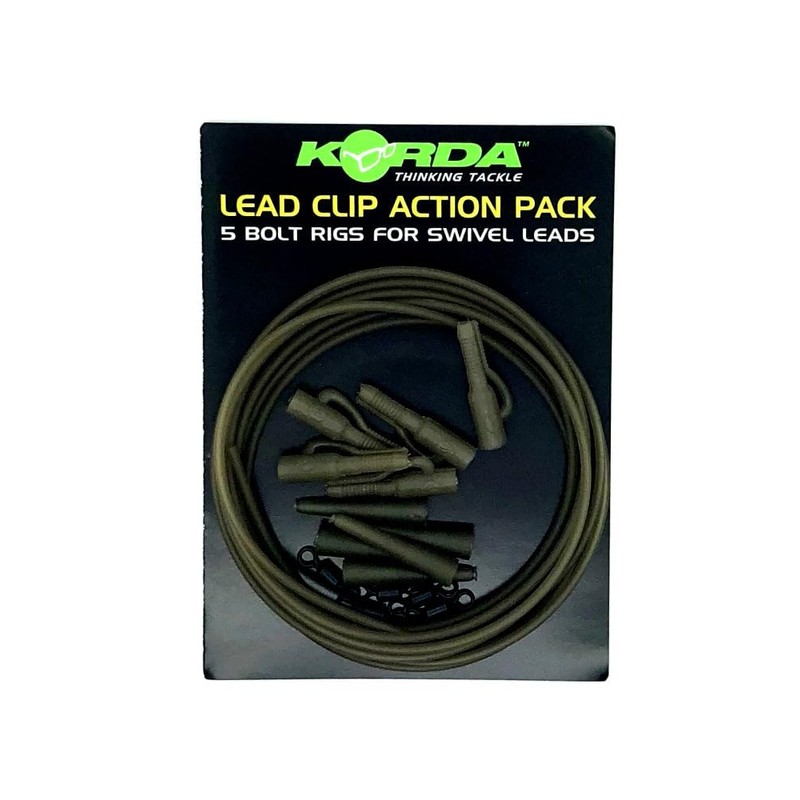 Korda Lead Clip Action Packs – Weed By Korda