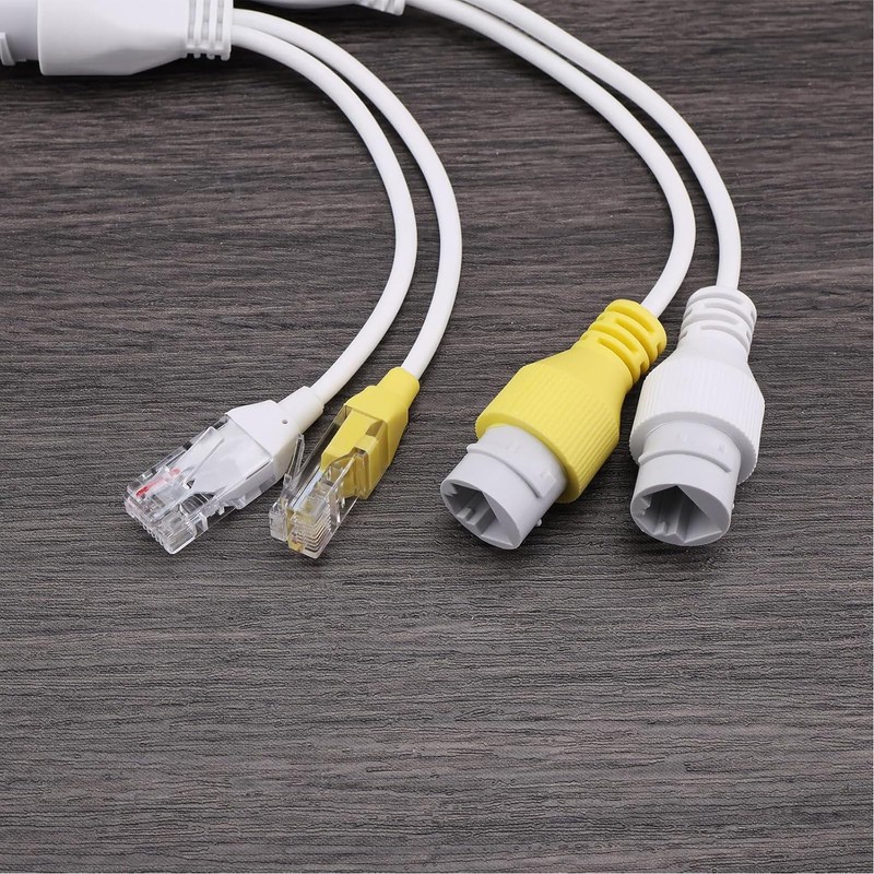 Lunpog PoE Combiner & Splitter, Power Supply for 2 IP