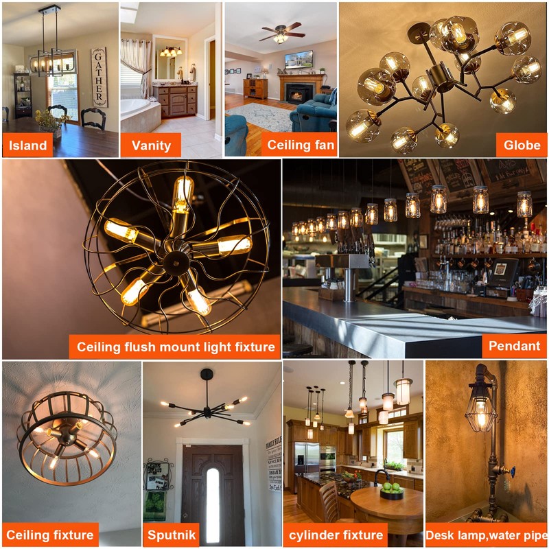LiteHistory E26 LED Bulb 6W Equivalent e26 led Bulb 60
