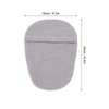 3pcs Ostomy Bag Cover Washable Detachable Dust Proof Mixed Colors