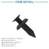 ACROPIX Plastic Rivets Fender Fastener Fixing Clips Universal 6mm Diameter