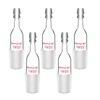 stonylab Glass Inlet Adapter, 5 Pack Borosilicate Glass Straight Inlet