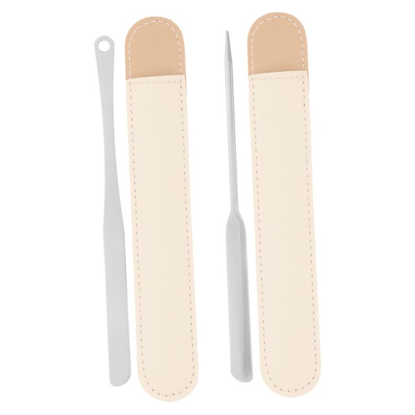 Ipetboom Makeup Tools Set Stainless Steel Palette Stick Foundation Mixing