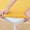 Monibana Fitted Elastic Tablecloths for 4ft Rectangle Tables, Spandex Stretch