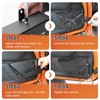 CALBEAU Metal Front Door Pocket Storage Box Compatible with 2007-2018