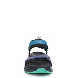 Vionic Women's Walk Max Wanderer Sandal, Navy Blazer Multi Leather, 10