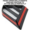 KEWISAUTO Front Upper Grille Inserts for Ford Mustang GT 2018-2023,